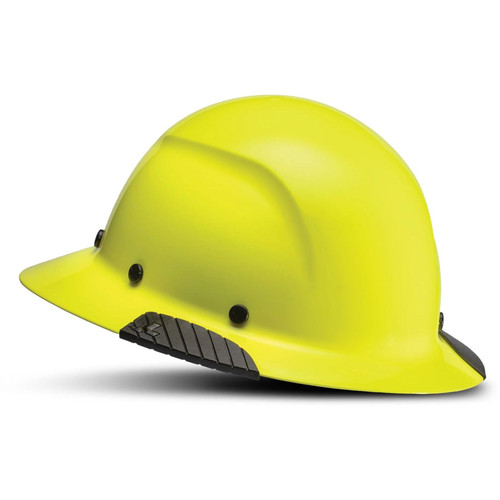 Lift Safety HDF-18HV  Dax Hard Hat Fiber Reinforcd Full Brim - Hi-Vis Image 1