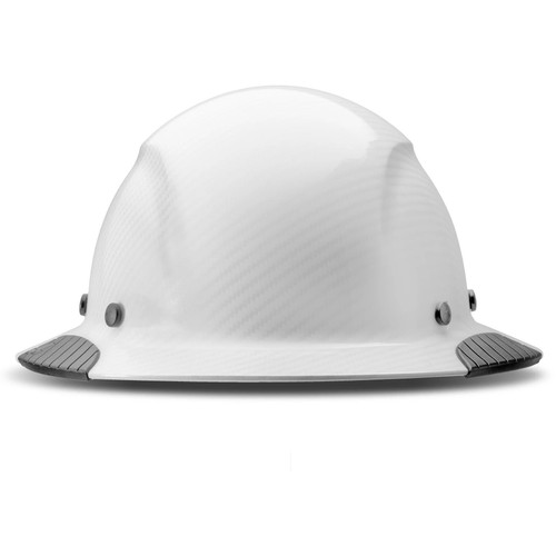 Lift Safety HDF-24CWM  Dax Hard Hat Carbon Fiber Full Brim White Matt Image 2