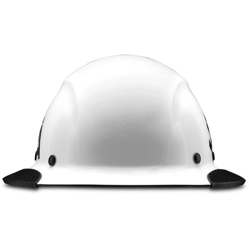 Lift Safety HDF50C-20CK  Dax Fifty/50 Carbon Fiber Hard Hat Full Brim Style with Brim Grip - White and Black Camo Image 1