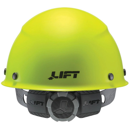 Lift Safety HDFC-18HV  Dax Hard Hat Cap Fiber Reinforced Hi-Viz Image 2