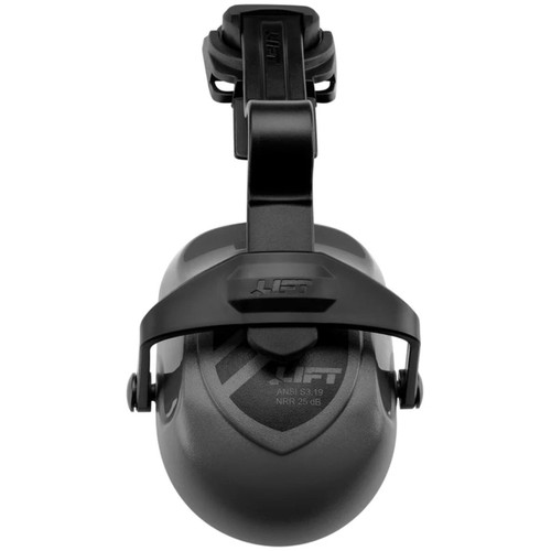 Lift Safety HEP25-23BK  Earmuff Slotted For Briggs/Dax Full Brim Style Image 0