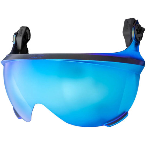 Lift Safety HRXV-24BC  Visor Radix Chrome Blue Image 0