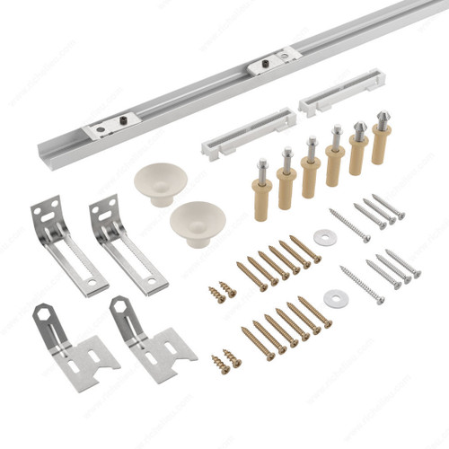 Onward 14025WBC  48" Double Bi-Fold Door Hardware Set Image 0