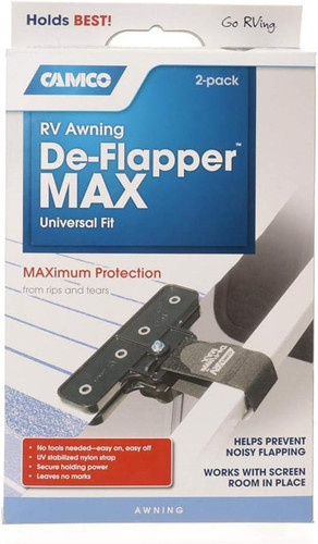 Camco 42251  RV Awning De-Flapper Max Tie Downs - 2 per Package Image 4