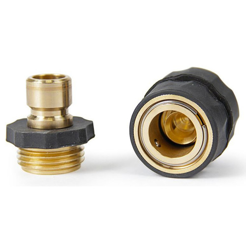 Camco 20135  Quick Hose Connector-- Brass-Replaces 20133 Image 4
