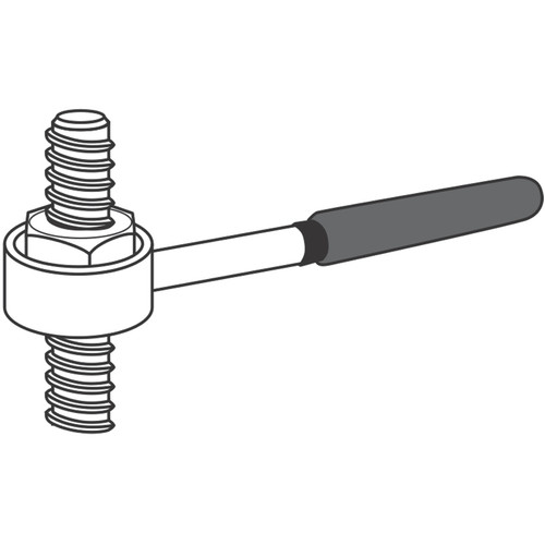 Dude Tools SNBW1  Simpson-Dude Buster 1-5/8" Box Wrench with Comfort Grip (for 1" bolt or stud) Image 1
