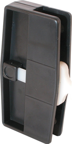 Prime-Line A-109  Black Plastic, Sliding Screen Door Latch Image 0