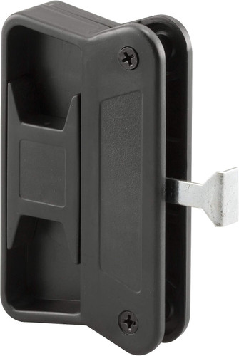 Prime-Line A-168  Black Plastic, Sliding Screen Door Latch and Pull, fits Superior Sliding Screen Doors Image 0