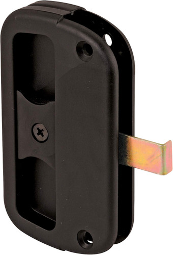 Prime-Line A-186  Black Plastic Sliding Screen Door Latch and Pull, for Alumilite Sliding Screen Doors Image 0