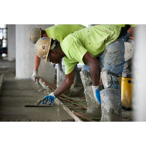 12 Pack Showa Atlas B300BS-07 Natural Rubber Latex Palm with Polyester/Cotton Liner Super Grip Gloves - Small Image 7