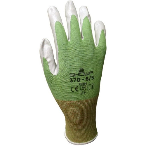 Showa Atlas 370  Nitrile Palm Coated with Nylon Liner Garden Gloves - Medium (Assorted Colors) Image 2