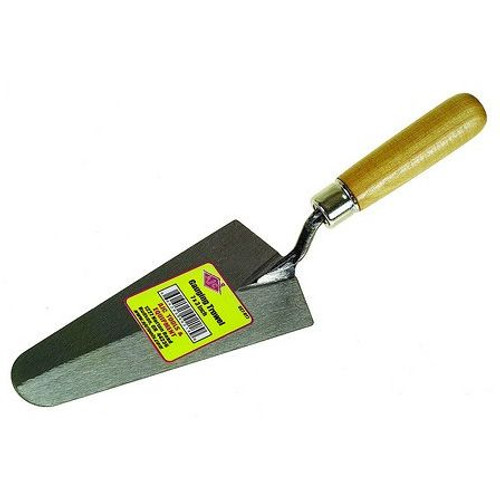 AJC Tools 027-RT7  7" Round Nose Gauging Trowel with Wood Handle Image 0 AJC Tools 027-RT7  7" Round Nose Gauging Trowel with Wood Handle Image 0
