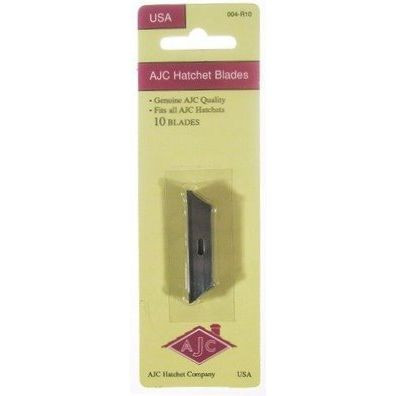 AJC Tools 004-R10  Roofing Hatchet Blades - 10 Blades per Package Image 1