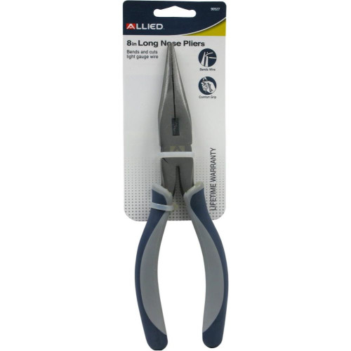 Allied Int 90527  8" Long Nose Pliers Image 1