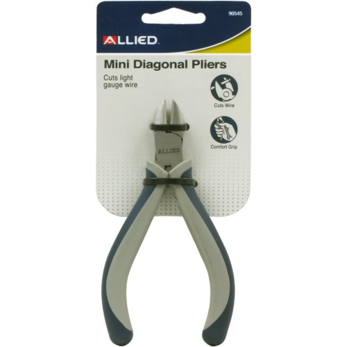 Allied Int 90545  4-1/2" Mini Diagonal Pliers Image 1