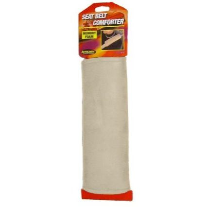 AutoLogix 54-1216  Memory Foam Seat Belt Comforter - Tan Image 0
