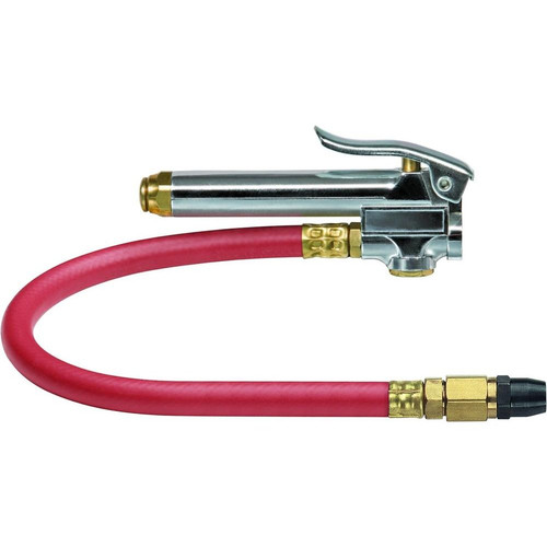 Amflo 150  12" Bayonet Style Inflator Gauge with Straight-On Tapered Chuck - 10 to 90 PSI Image 0