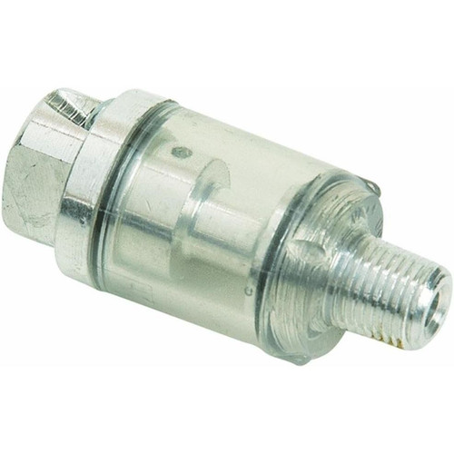 Tru-Flate  41-101  1/4" Male NPT x 1/4" Female NPT In-Line Tool Oiler Image 0