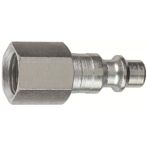 Amflo CP20-23  1/4" I/M - Industrial/Milton Design x 3/8" FNPT Steel Plug Image 0
