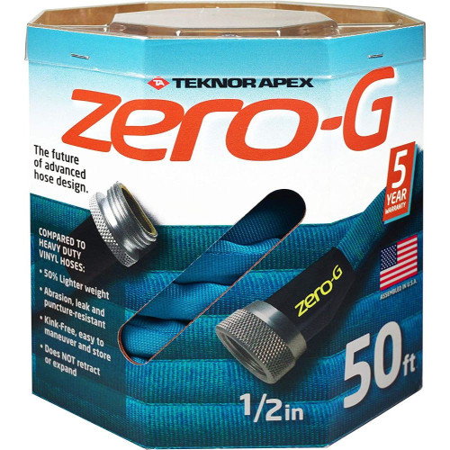 APEX 4007-50 1/2" x 50'  Zero-G Porch, Patio and Recreation Water Hose 1/2" x 50'  Image 1