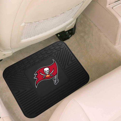 Fanmats 9970  Tampa Bay Buccaneers 14" x 17" Back Seat Car Utility Mat (1 each) Image 1