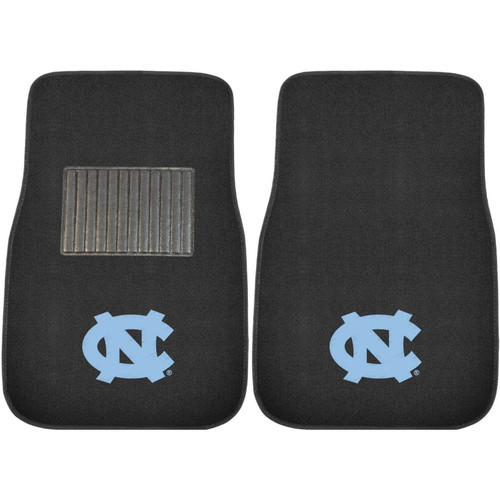 Fanmats 10713  UNC - North Carolina Tar Heels Embroidered Universal Fit Car Mat Set Image 0