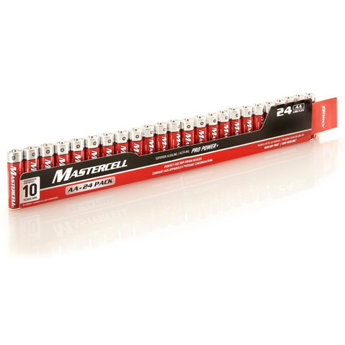 Dorcy 41-1631  Mastercell AA Alkaline Batteries - 24 per Package Image 0 Dorcy 41-1631  Mastercell AA Alkaline Batteries - 24 per Package Image 0