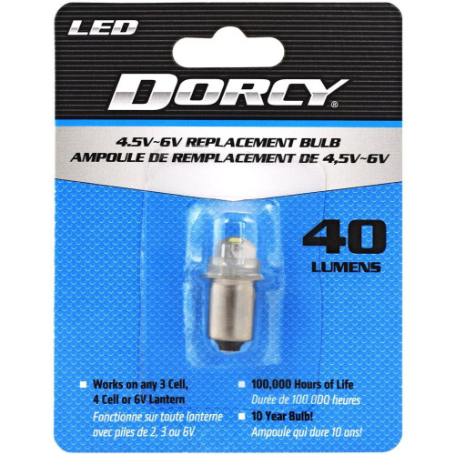 Dorcy 41-1644  40 Lumen - 4.5V to 6V LED Replacement Bulb Image 0
