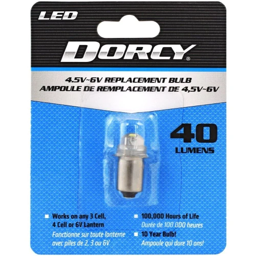 Dorcy 41-1644  40 Lumen - 4.5V to 6V LED Replacement Bulb Image 0