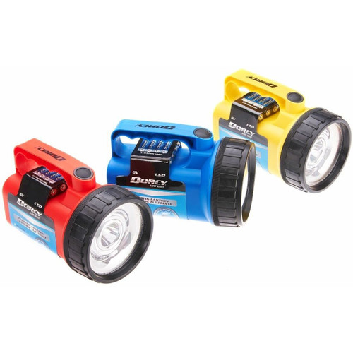 Dorcy 41-2079  6V LED Floating Flex Battery Lantern - 6V or 4AA in Assorted Colors Image 1