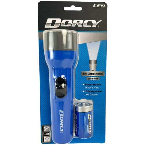 Dorcy 41-2460  55 Lumen - 1D LED Deluxe Flashlight in Assorted Colors Image 3