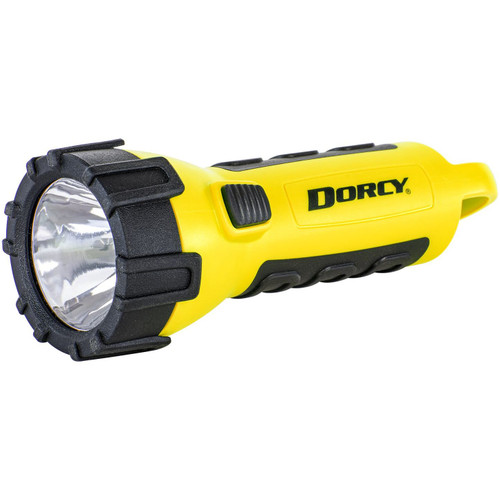 Dorcy 41-2510  150 Lumen 3AA LED Floating Carabiner Flashlight - Yellow Image 0