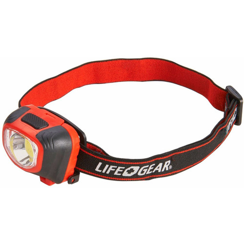 LifeGear 41-3765  Storm Proof 260 Lumen 3AAA Headlamp Image 0