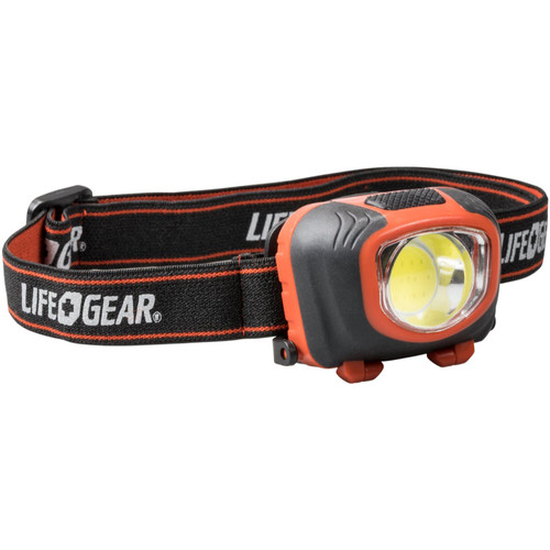 LifeGear 41-3765  Storm Proof 260 Lumen 3AAA Headlamp Image 1