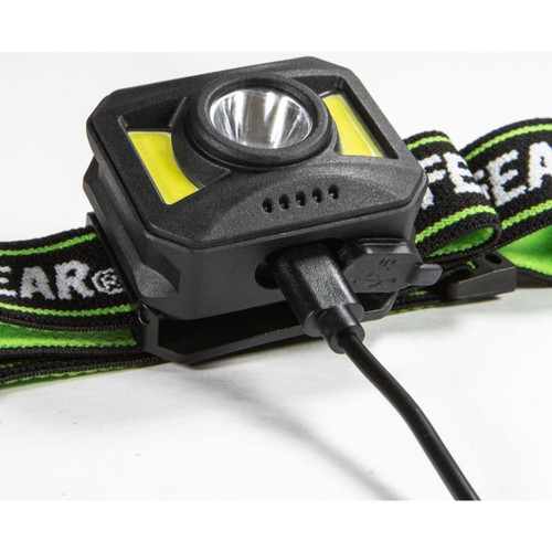 LifeGear 41-3919  Adventure 300 Lumen USB-C Rechargeable LED Headlamp Image 1