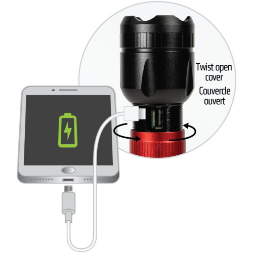 Dorcy 41-4328  Ultra Series 3400 Lumen USB-C Rechargeable LED Flashlight with Powerbank Image 3