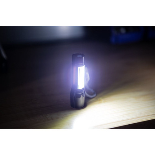 Dorcy 41-4380  Ultra HD 100 Lumen USB Rechargeable Flashlight with Area Light Image 3