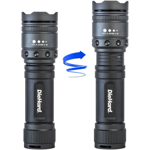DieHard 41-6123  Twist Focus 1,700 Lumen 6AA LED Flashlight Image 2 DieHard 41-6123  Twist Focus 1,700 Lumen 6AA LED Flashlight Image 2