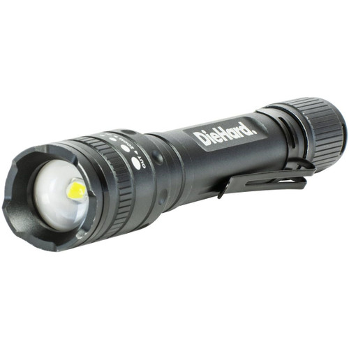 DieHard 41-6647  Twist Focus Aluminum 270 Lumen 2AA LED Flashlight Image 0