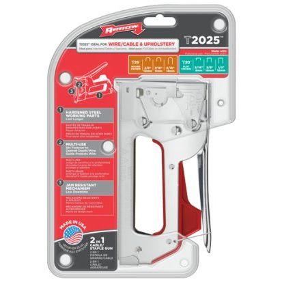 Arrow Fastener T2025  The Attacker Dual Purpose Staple Gun Image 1
