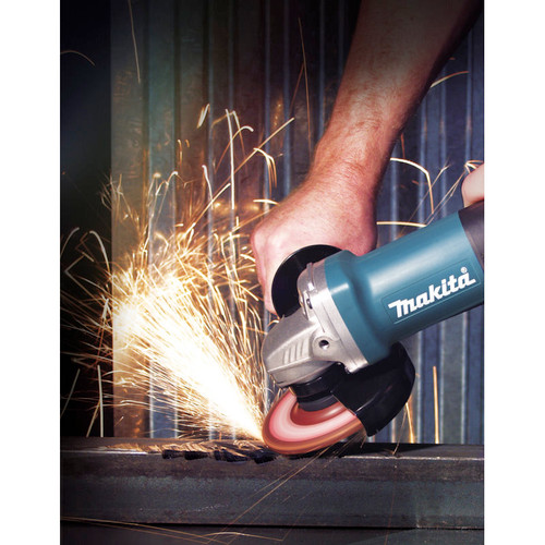Makita 9557PB  4-1/2" Angle Grinder with Paddle Switch - 7.5 Amp Image 1