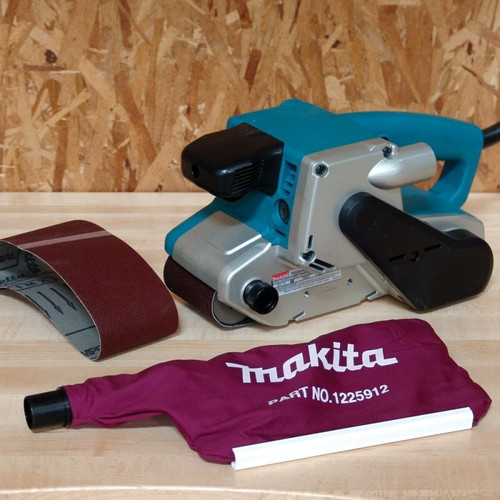 Makita 9903  3" x 21" Variable Speed Belt Sander - 8.8 Amp Image 2