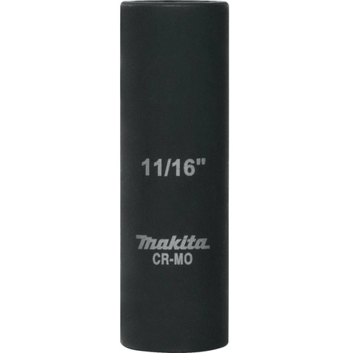 Makita A-96285  11/16" Deep Well Impact Socket, 1/2" Drive Image 0