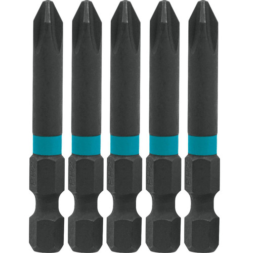 Makita A-96665  ImpactX #2 Phillips 2 inch Power Bit, 5 per package Image 0