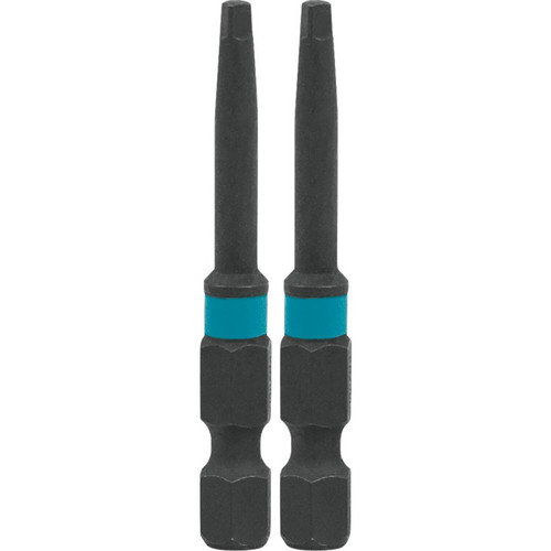 Makita A-96693  ImpactX #1 Square Recess 2 inch Power Bit, 2 per package Image 0