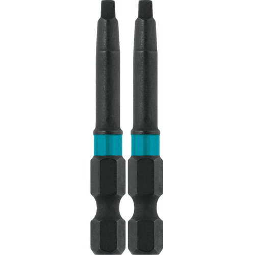 Makita A-96702  ImpactX #2 Square Recess 2 inch Power Bit, 2 per package Image 0