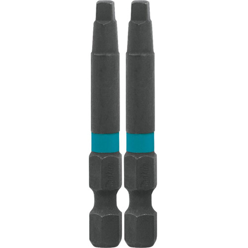 Makita A-96718 ImpactX #3 Square Recess 2 inch Power Bit, 2 per package Image 0