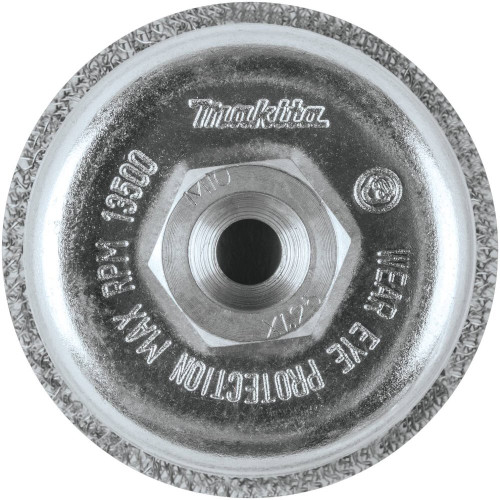 Makita A-98382  3" Crimped Wire Cup Brush, M10 x 1.25 Image 1