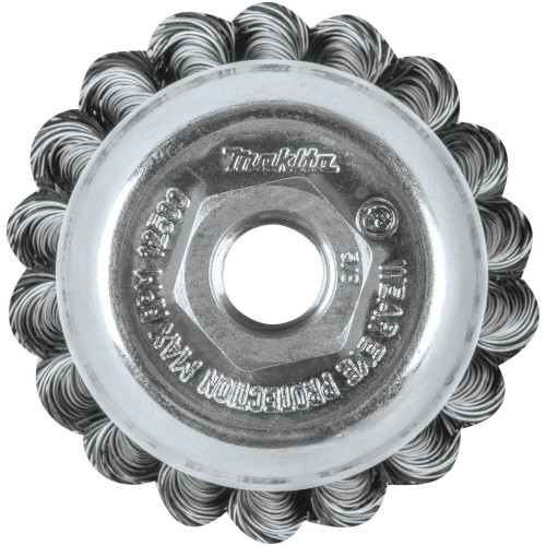 Makita A-98429  2-3/4" Knot Wire Cup Brush, 5/8"-11 Image 1