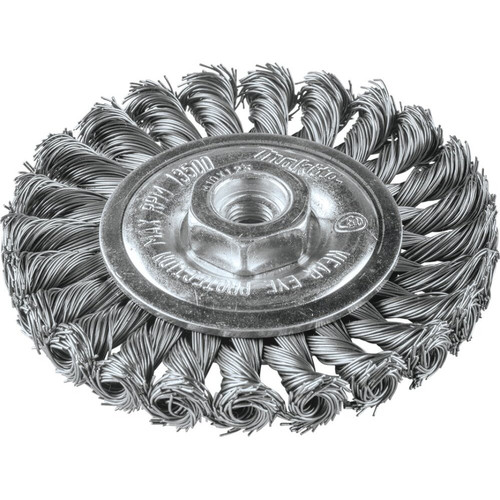 Makita A-98653  4" Knot Twist Wire Wheel, M10 x 1.25 Image 0